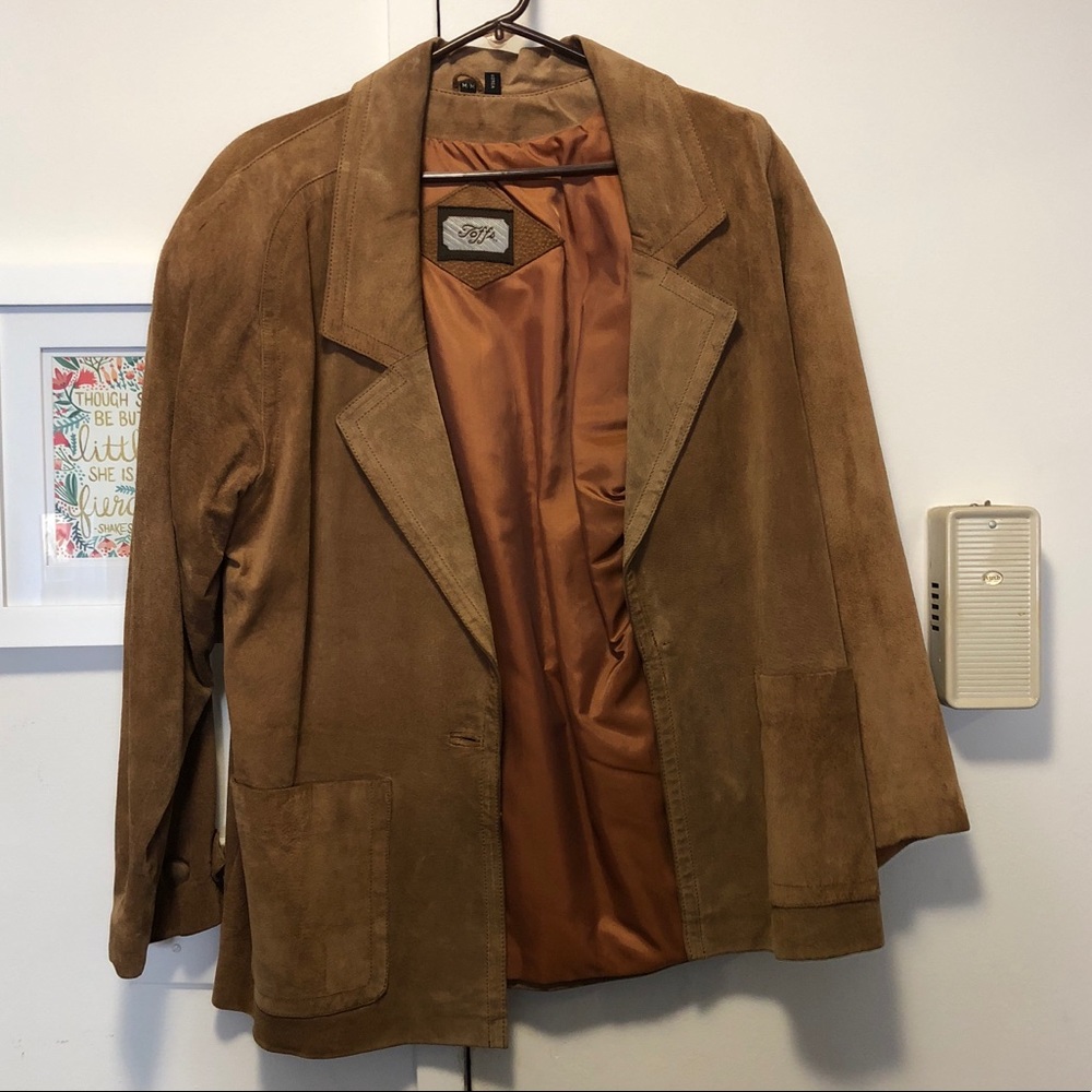 Vintage Genuine Suede Coat